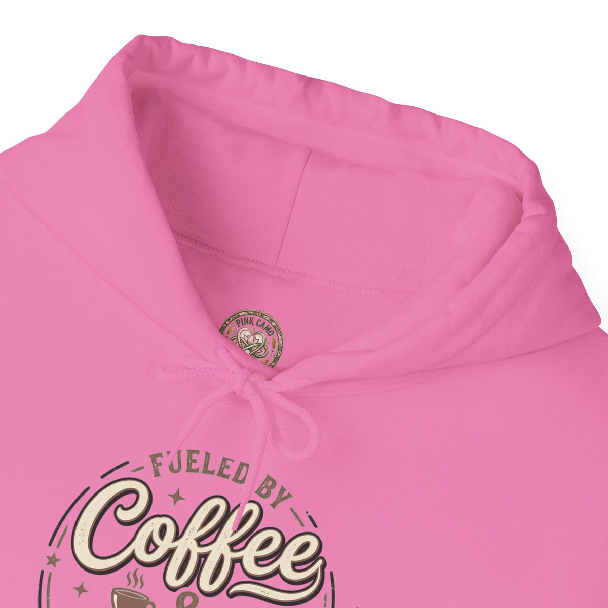 True Crime & Coffee Hoodie — 'Fueled by Coffee & True Crime' Pullover