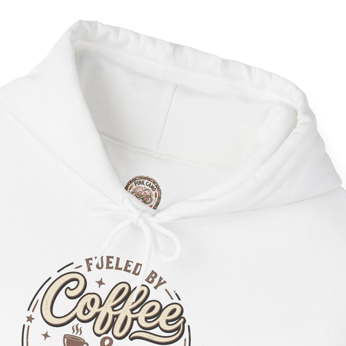 True Crime & Coffee Hoodie — 'Fueled by Coffee & True Crime' Pullover
