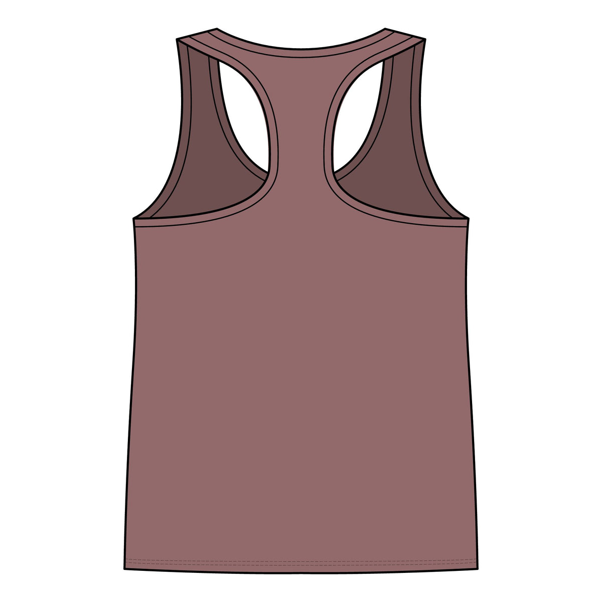 Lake Life Adventure Racerback Tank — Women's Camper Camping Graphic Tank Top