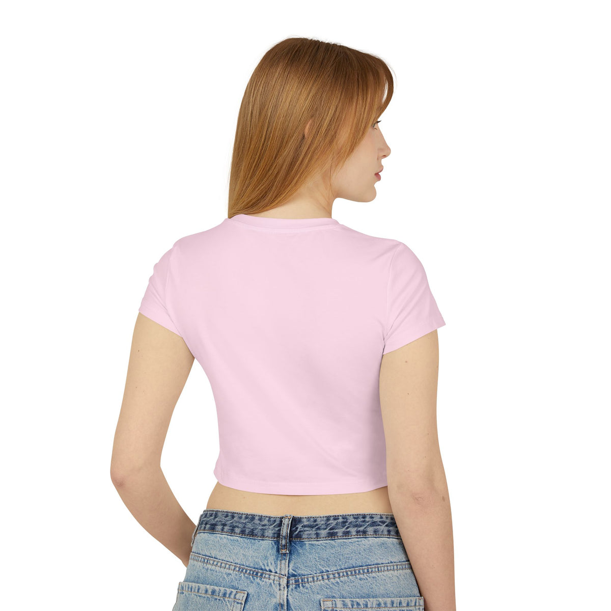 Boo-tiful Mama Baby Tee — Cute Pink Halloween Mama Crop Top