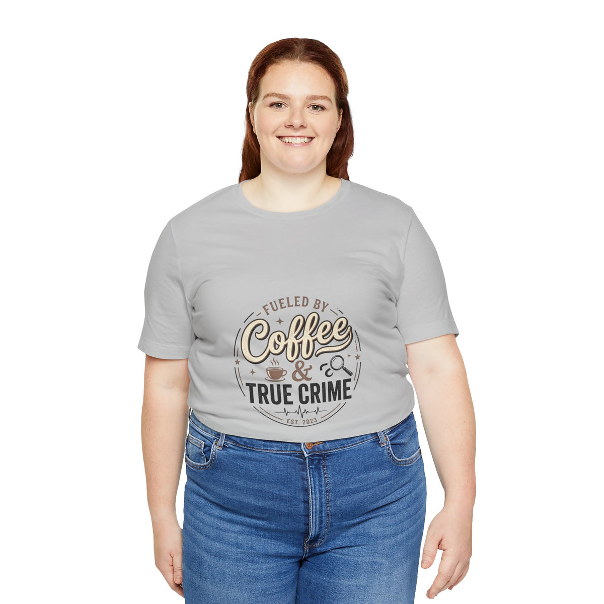 Coffee & True Crime Tee — Funny True Crime Shirt for Fans