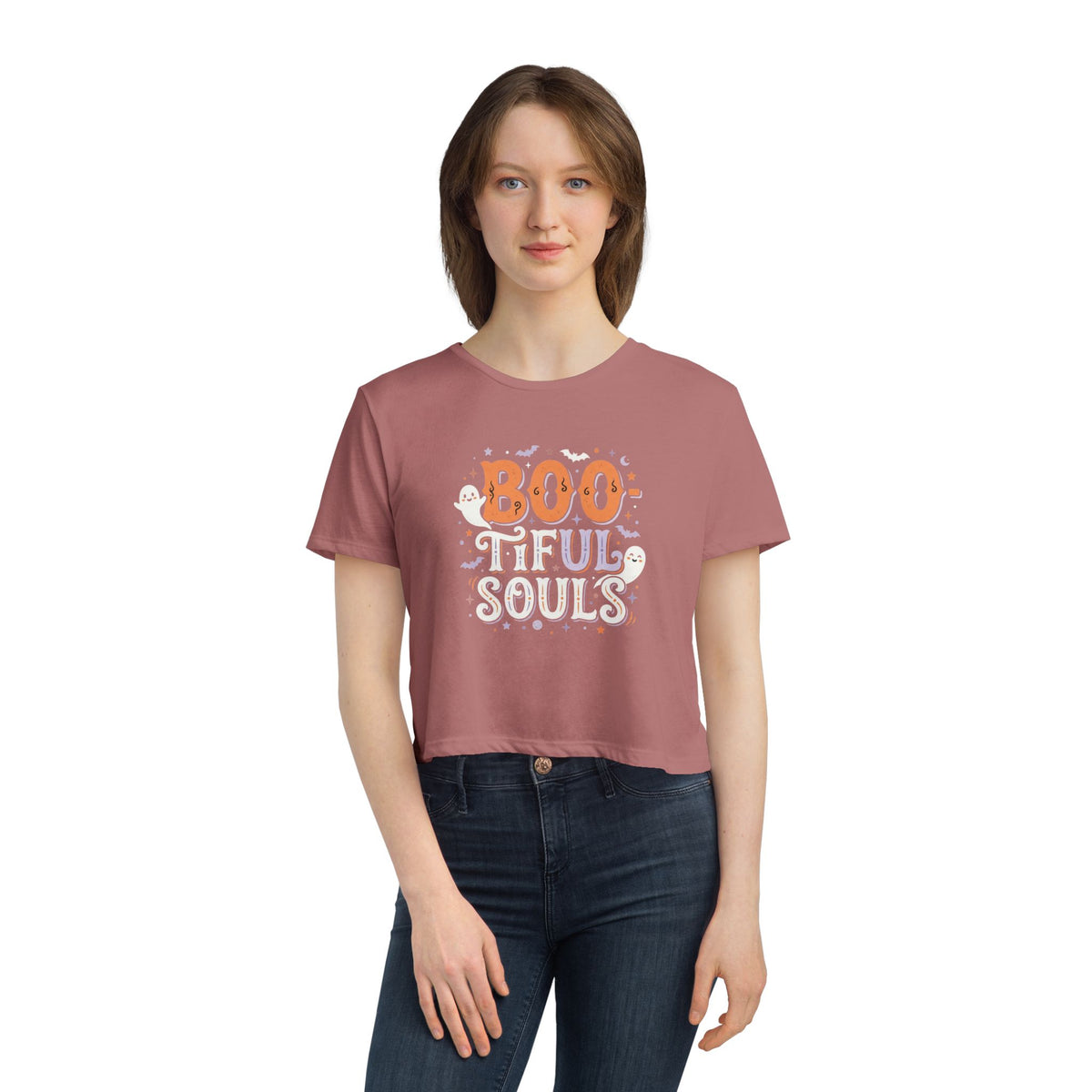 Boo-tiful Souls Tee | Halloween ghost lettering