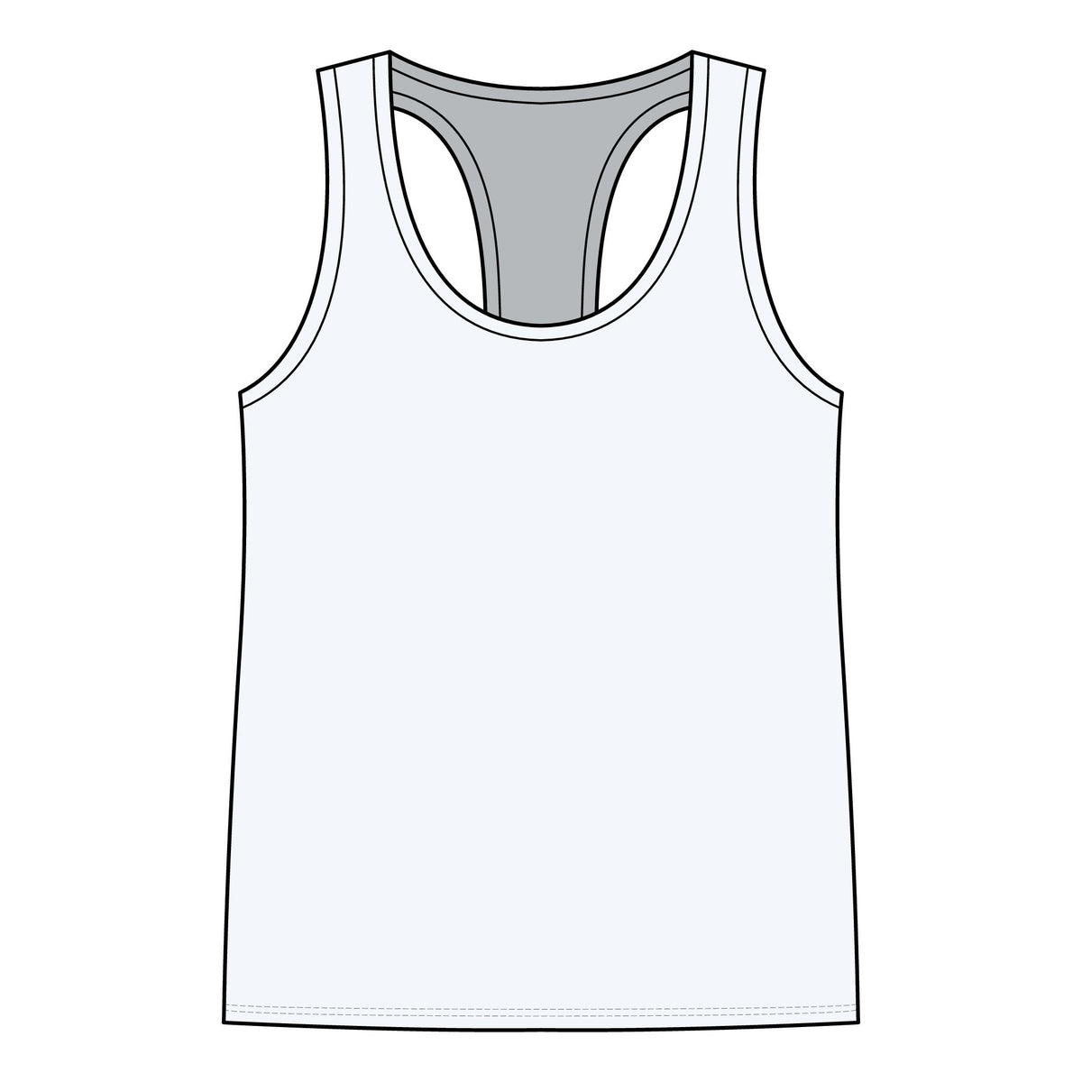 Lake Life Adventure Racerback Tank — Women's Camper Camping Graphic Tank Top