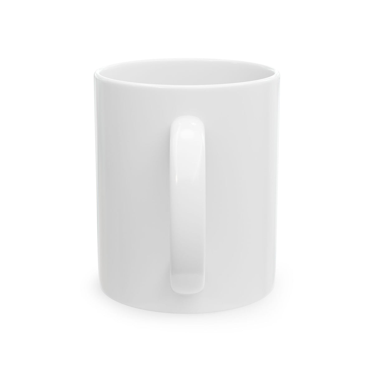 Not Your Basic Boo Mug — Pink Lightning Ceramic Coffee Cup (11oz & 15oz)