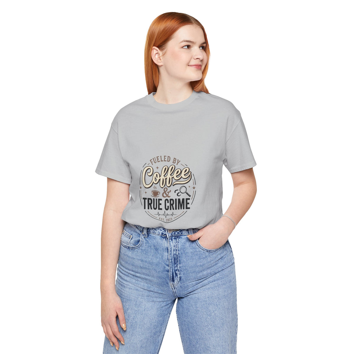 Coffee & True Crime Tee — Funny True Crime Shirt for Fans