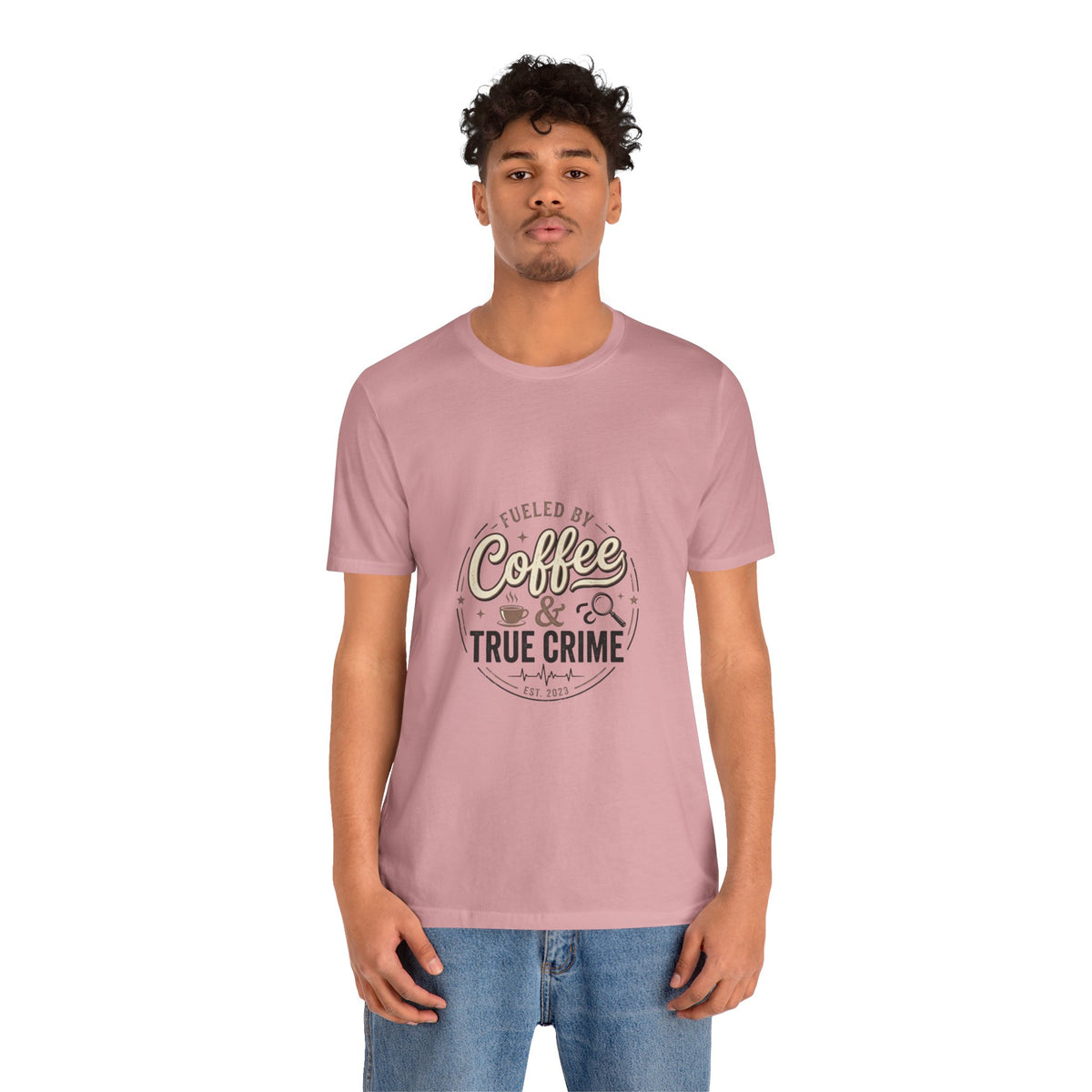 Coffee & True Crime Tee — Funny True Crime Shirt for Fans