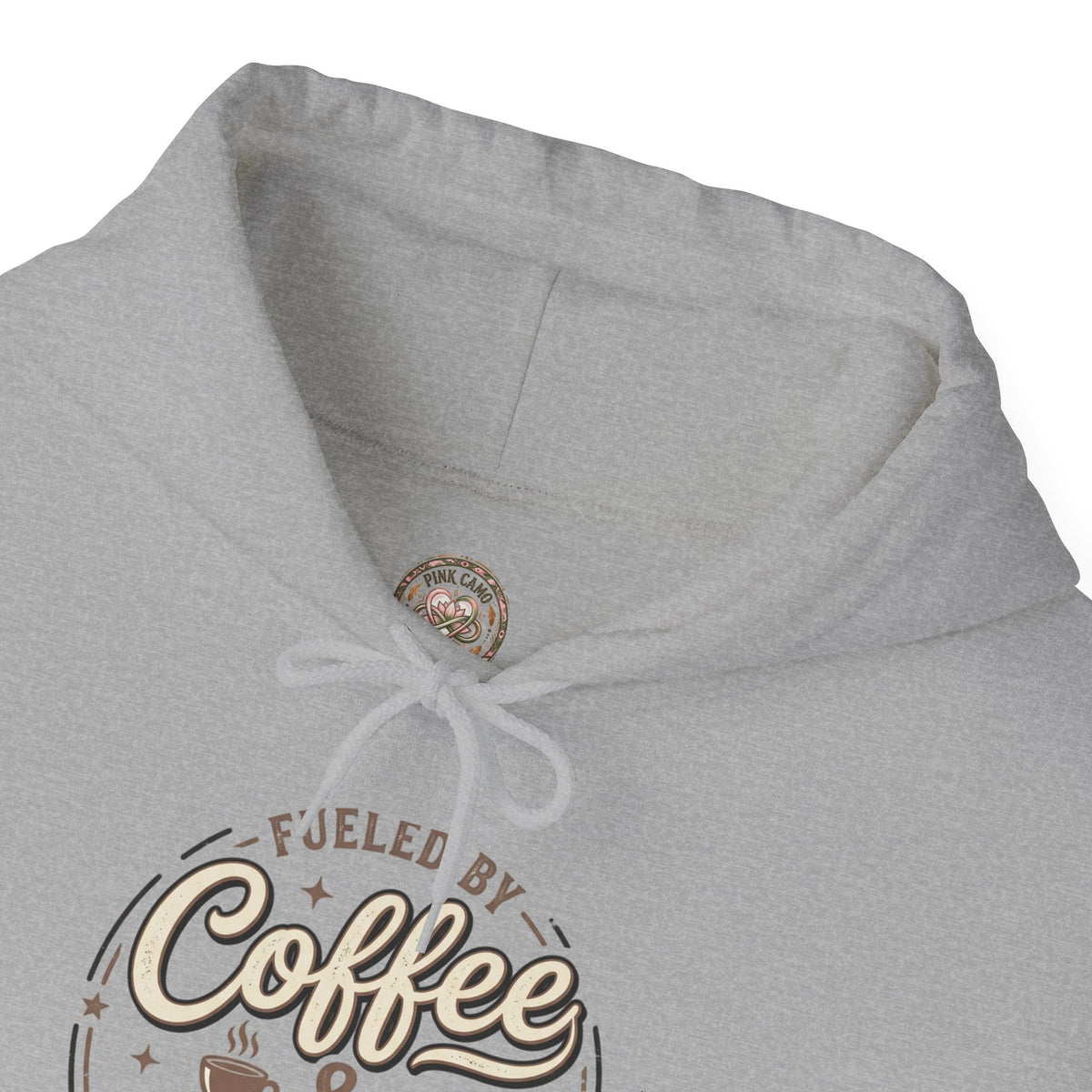 True Crime & Coffee Hoodie — 'Fueled by Coffee & True Crime' Pullover