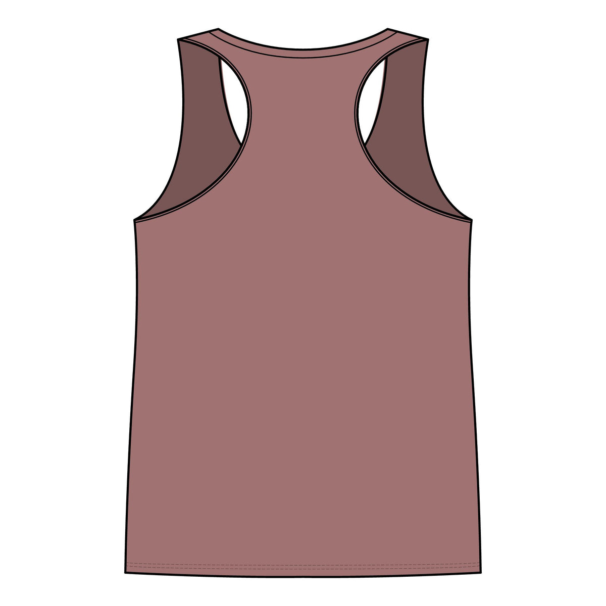 Lake Life Racerback Tank — 'Lake Life: glamping & good vibes' Graphic Women's Tank Top