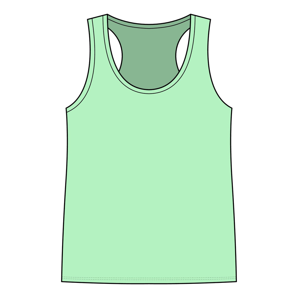 Vintage Camper Tank Top — Retro RV Camping Tee for Outdoorsy Women