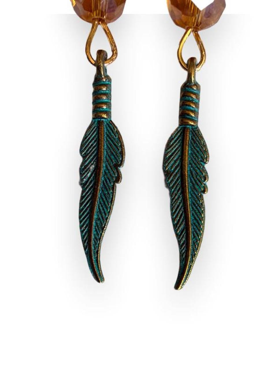 Harvest Souls Feather Earrings