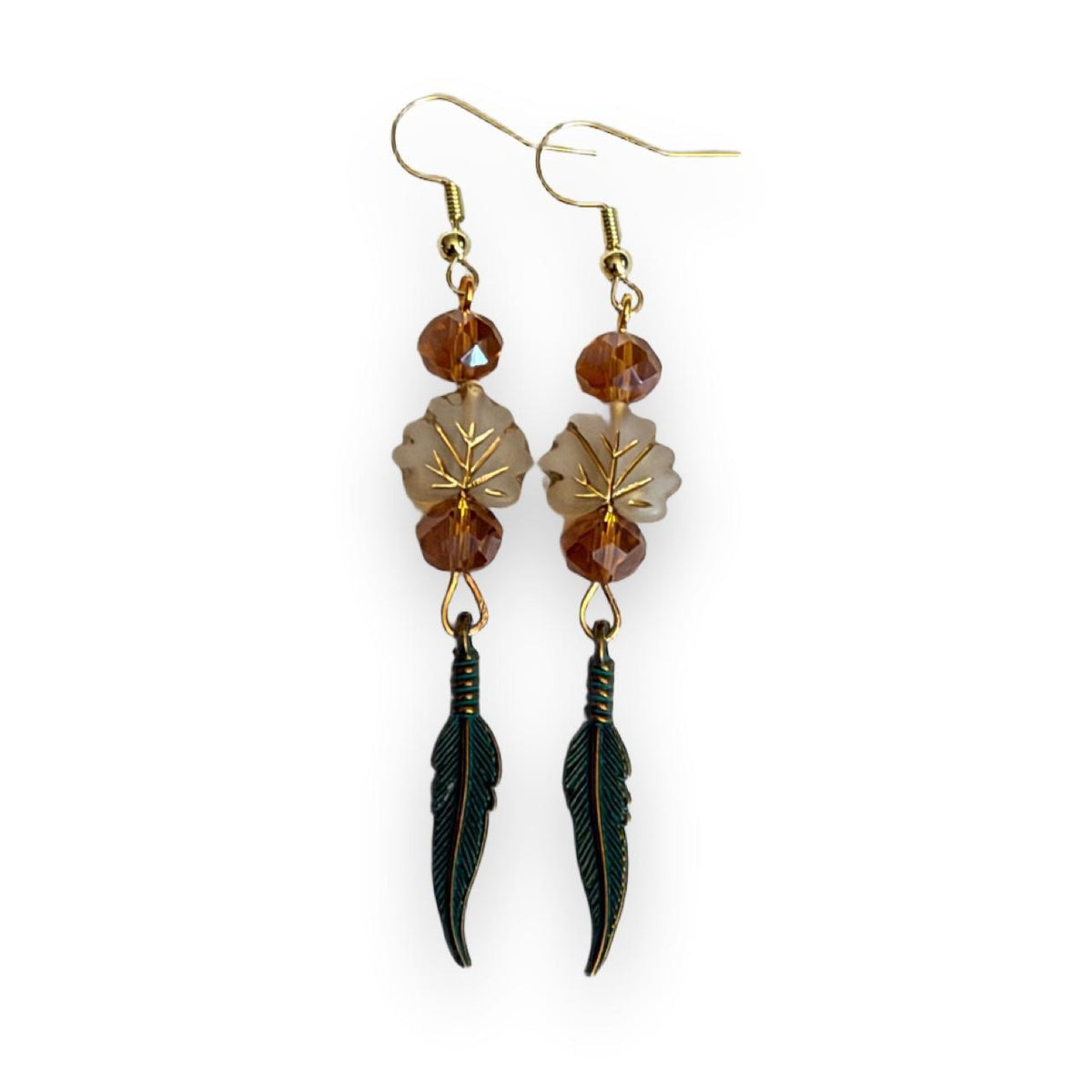 Harvest Souls Feather Earrings